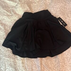 Black Gilly hicks skirt with built-in shorts size xs